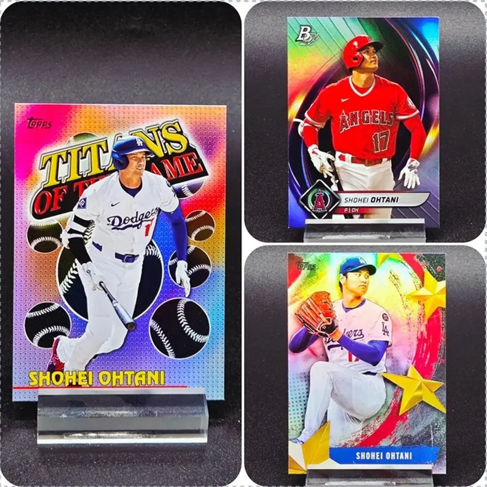 Shohei Ohtani Titans of the Game Bowman Stars MLB Los Angeles Dodgers Star